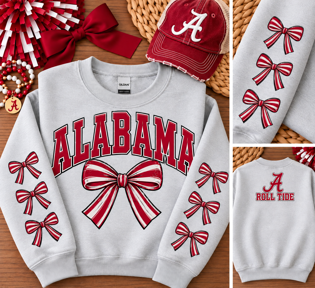 ALABAMA BOW-TIQUE SWEATSHIRT