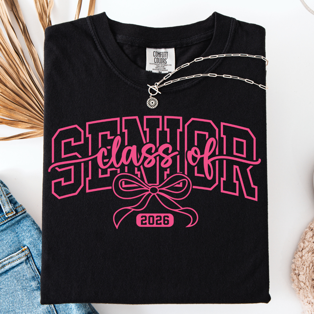 SENIOR 2026 BOW COCOQUETTE T-SHIRT