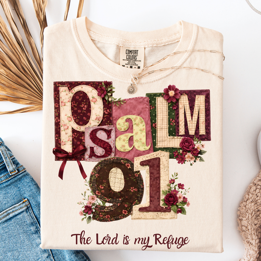 THE LORD IS MY REFUGE T-SHIRT