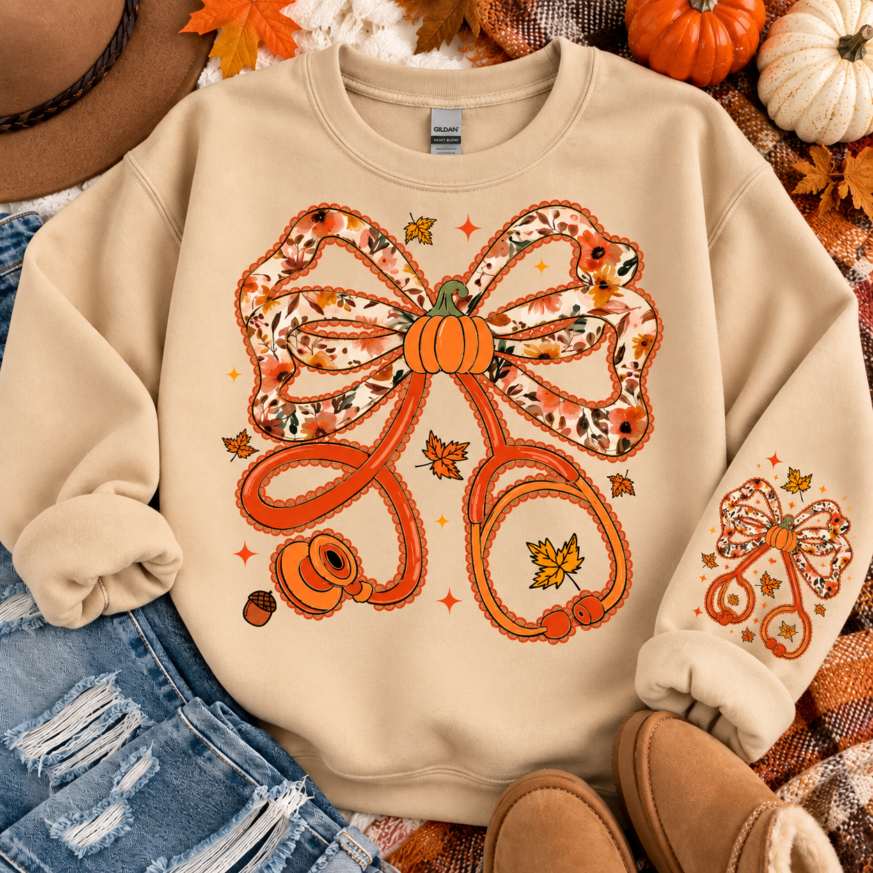 FALL STETHOSCOPE SWEATSHIRT