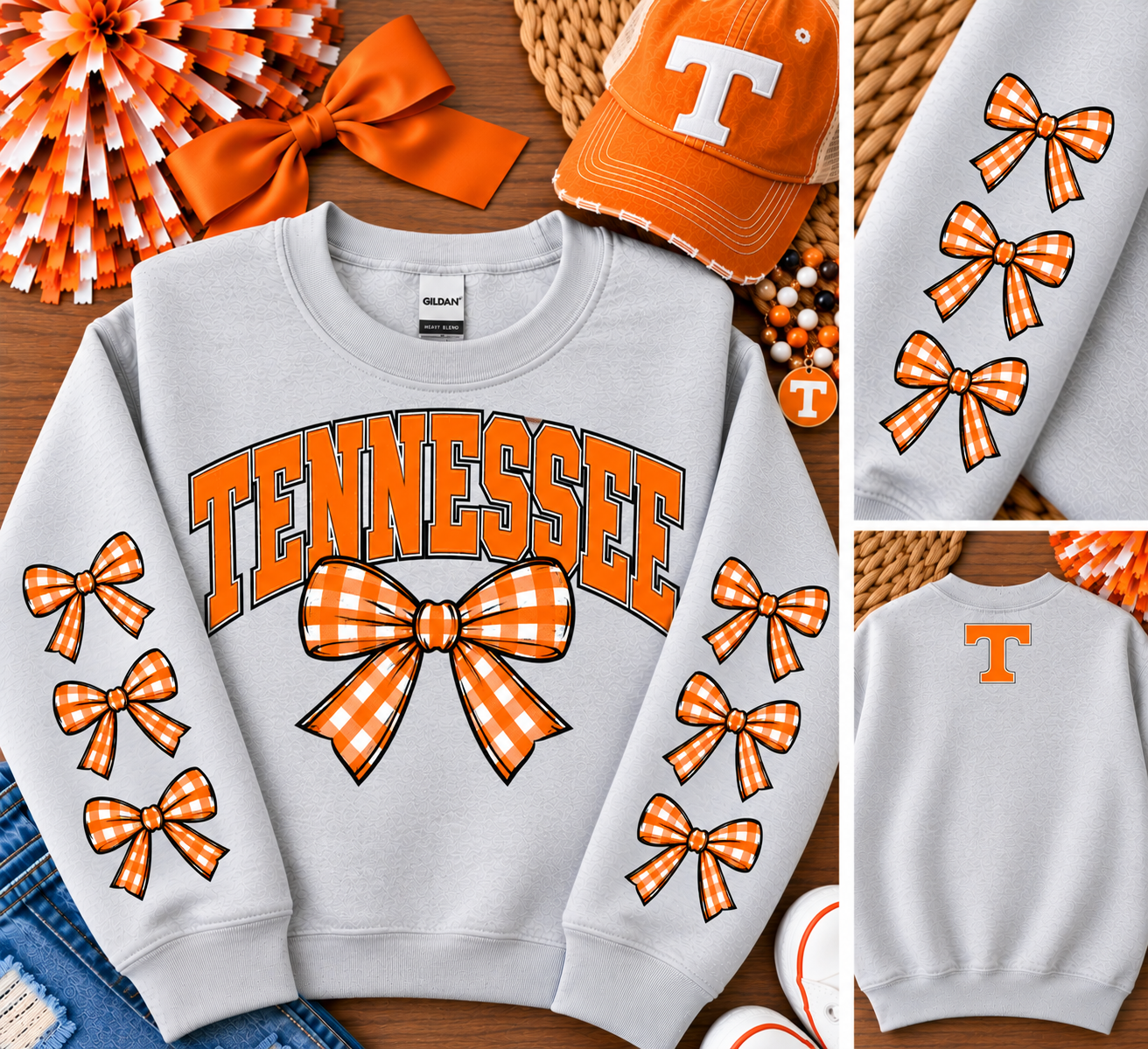 TENNESSEE BOW-TIQUE SWEATSHIRT
