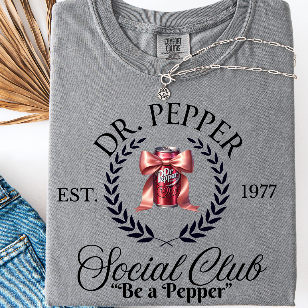 DR. PEPPER SOCIAL CLUB T-SHIRT