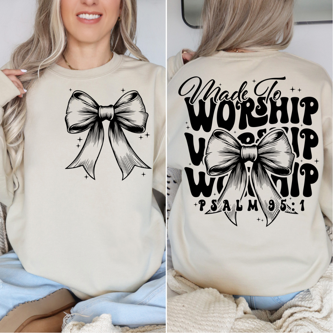 MADE TO WORSHIP SWEATSHIRT