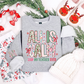 ALL IS CALM SAID NO TEACHER AT ALL SWEATSHIRT