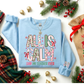 ALL IS CALM SAID NO TEACHER AT ALL SWEATSHIRT