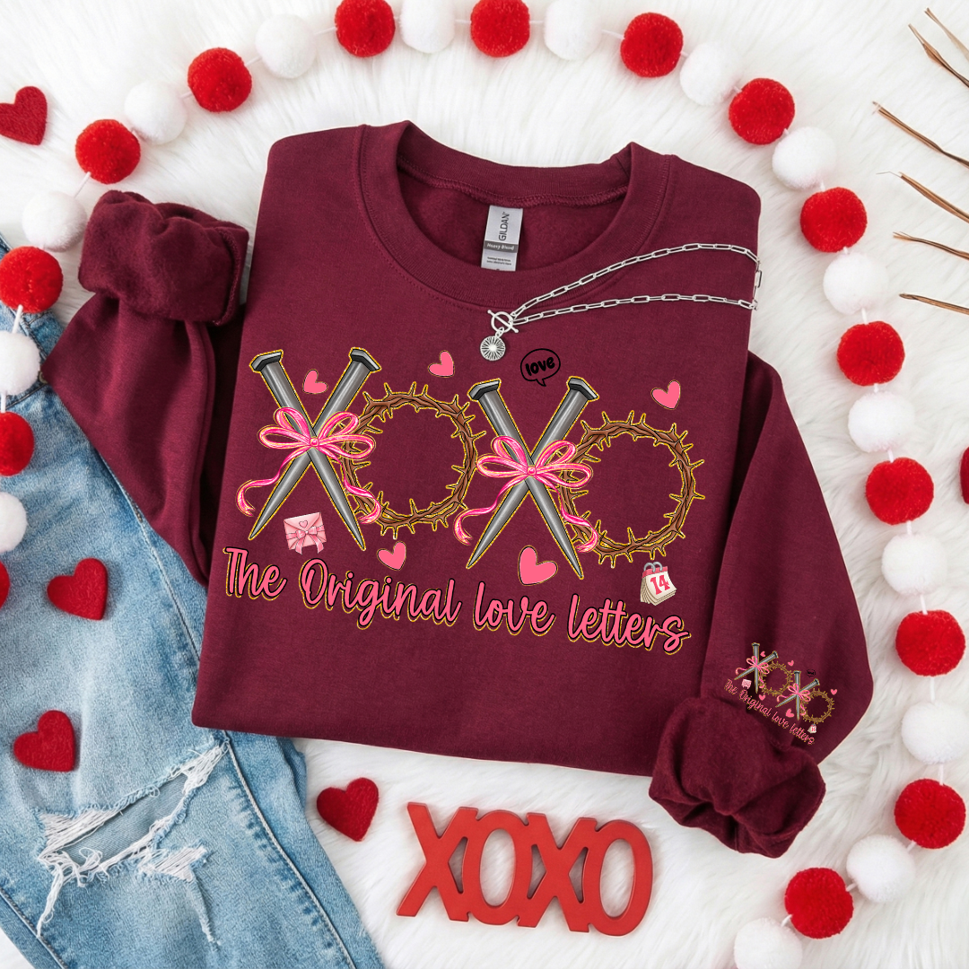 THE ORIGINAL LOVE LETTERS SWEATSHIRT
