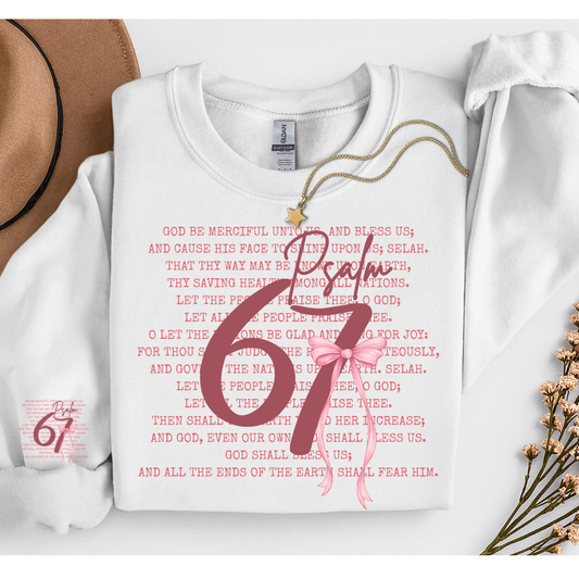 PSALM 67 COQUETTE SWEATSHIRT