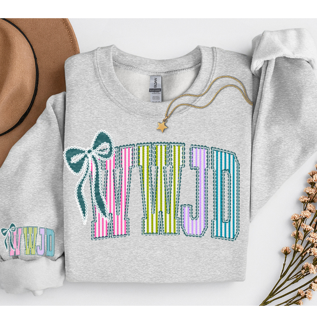 WHAT WOULD JESUS DO PREPPY SWEATSHIRT