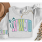 WHAT WOULD JESUS DO PREPPY SWEATSHIRT