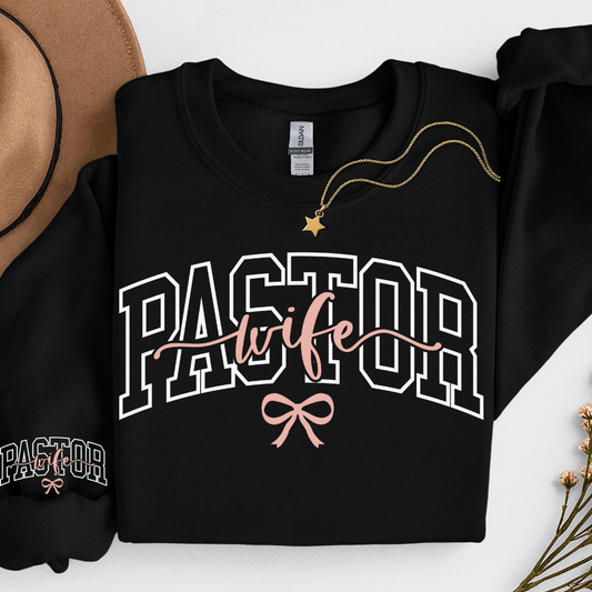 PASTOR WIFE COQUETTE SWEATSHIRT
