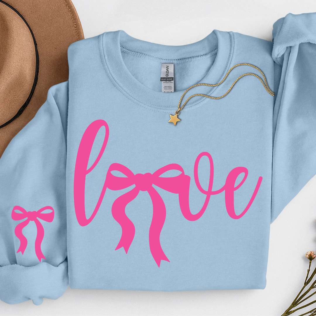 LOVE BOW SWEATSHIRT