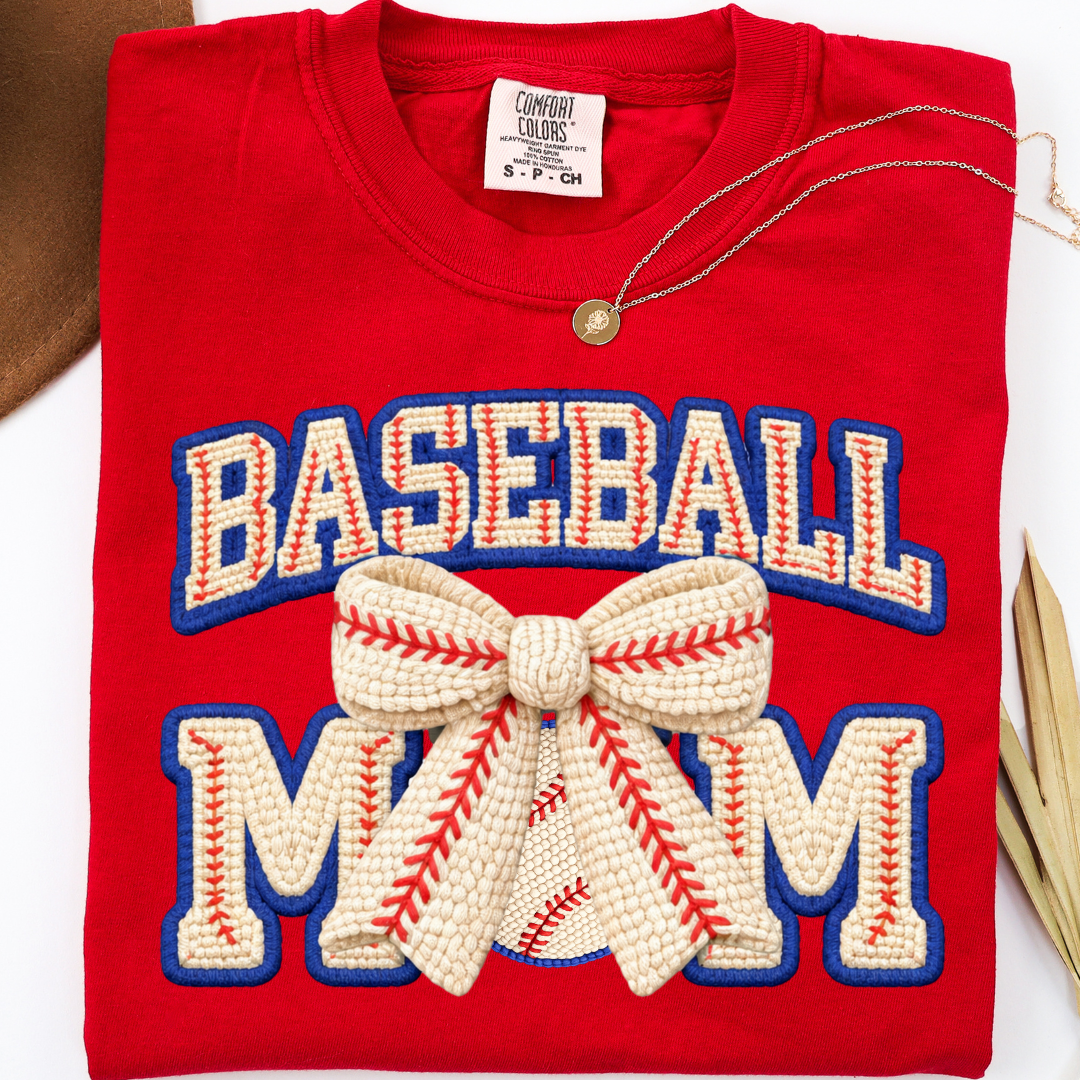 BASEBALL MOM T-SHIRT