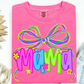 PREPPY MAMA NEON FLORAL T-SHIRT