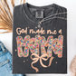 GOD MADE ME A MAMA BOW COQUETTE T-SHIRT