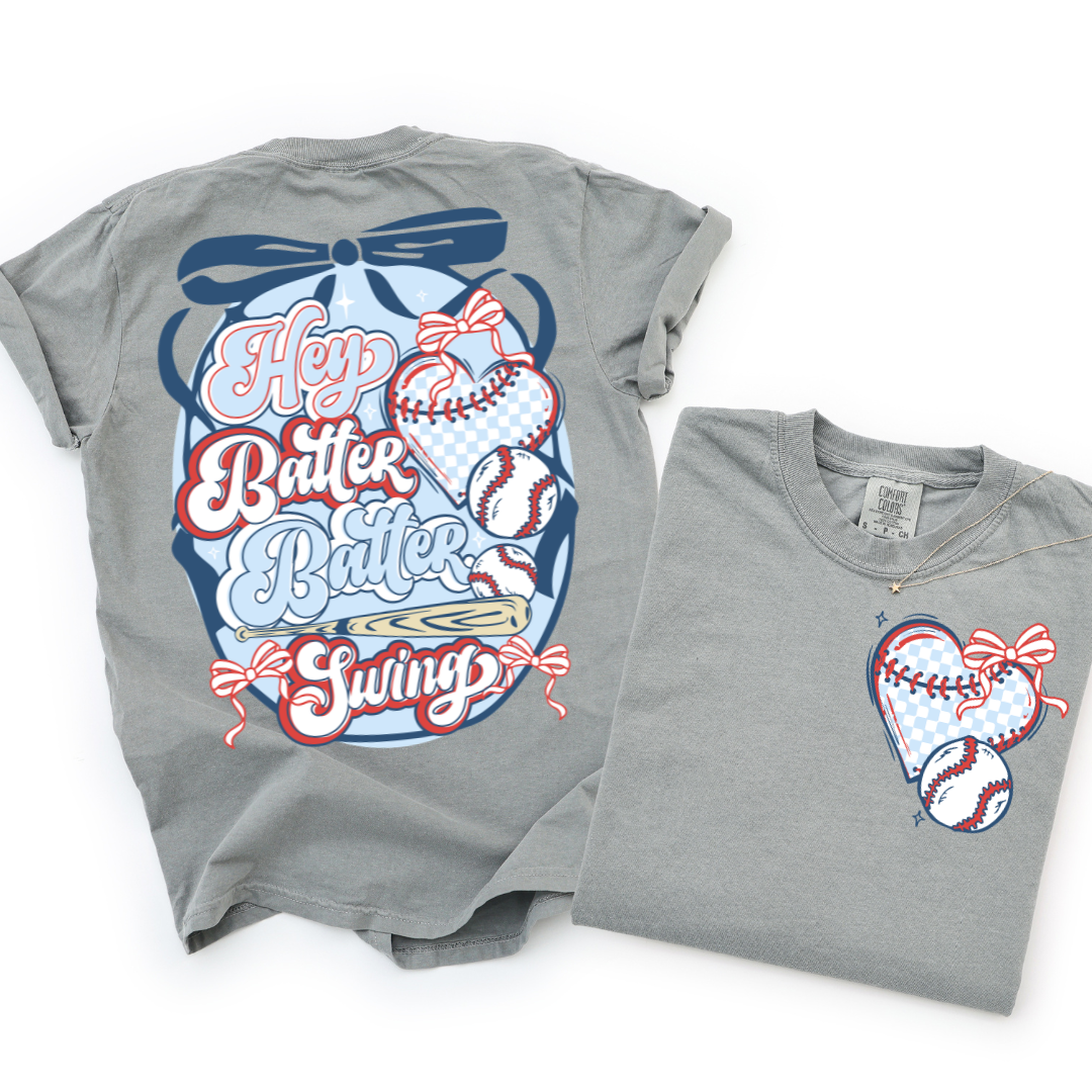 HEY BATTER BATTER HEART T-SHIRT