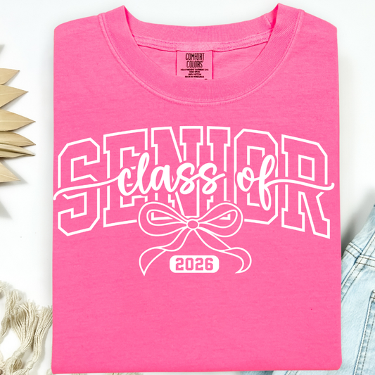 SENIOR 2026 BOW COCOQUETTE T-SHIRT