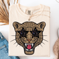 PREPPY NEON STAR-EYED LEOPARD T-SHIRT