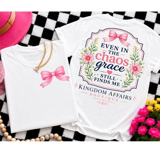 STILL GRACE FINDS ME T-SHIRT