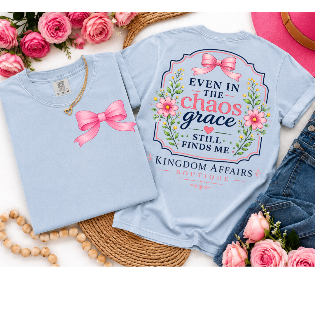 STILL GRACE FINDS ME T-SHIRT
