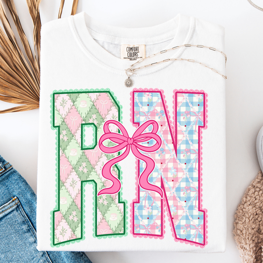 FLORAL VINTAGE RN T-SHIRT