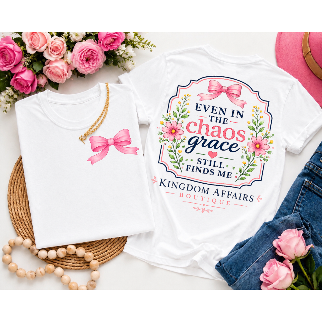 STILL GRACE FINDS ME T-SHIRT
