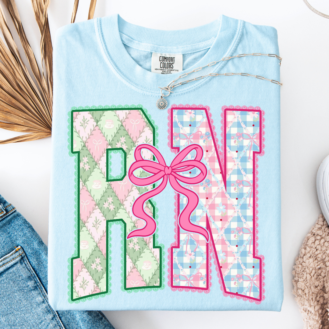 FLORAL VINTAGE RN T-SHIRT