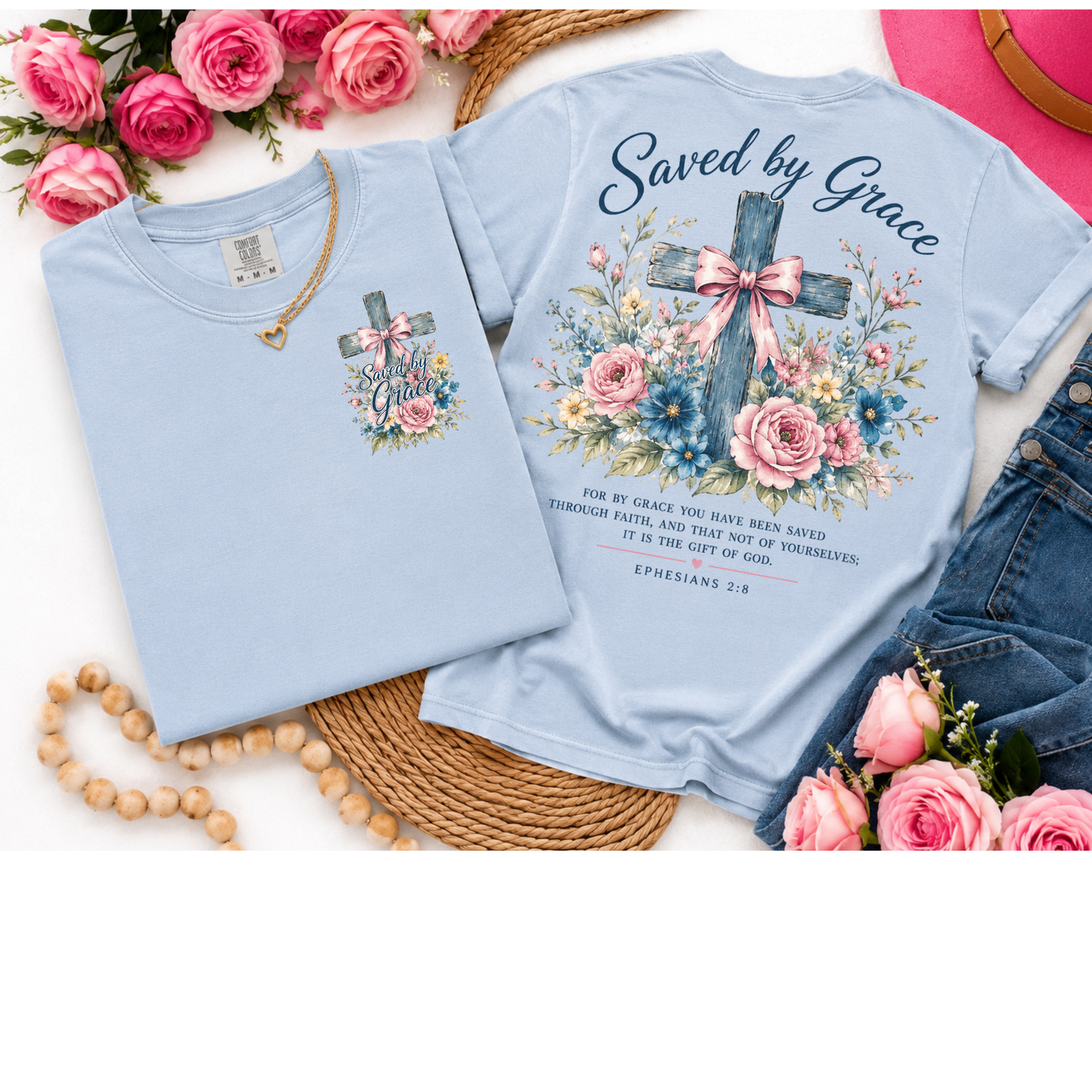 SAVED BY GRACE T-SHIRT