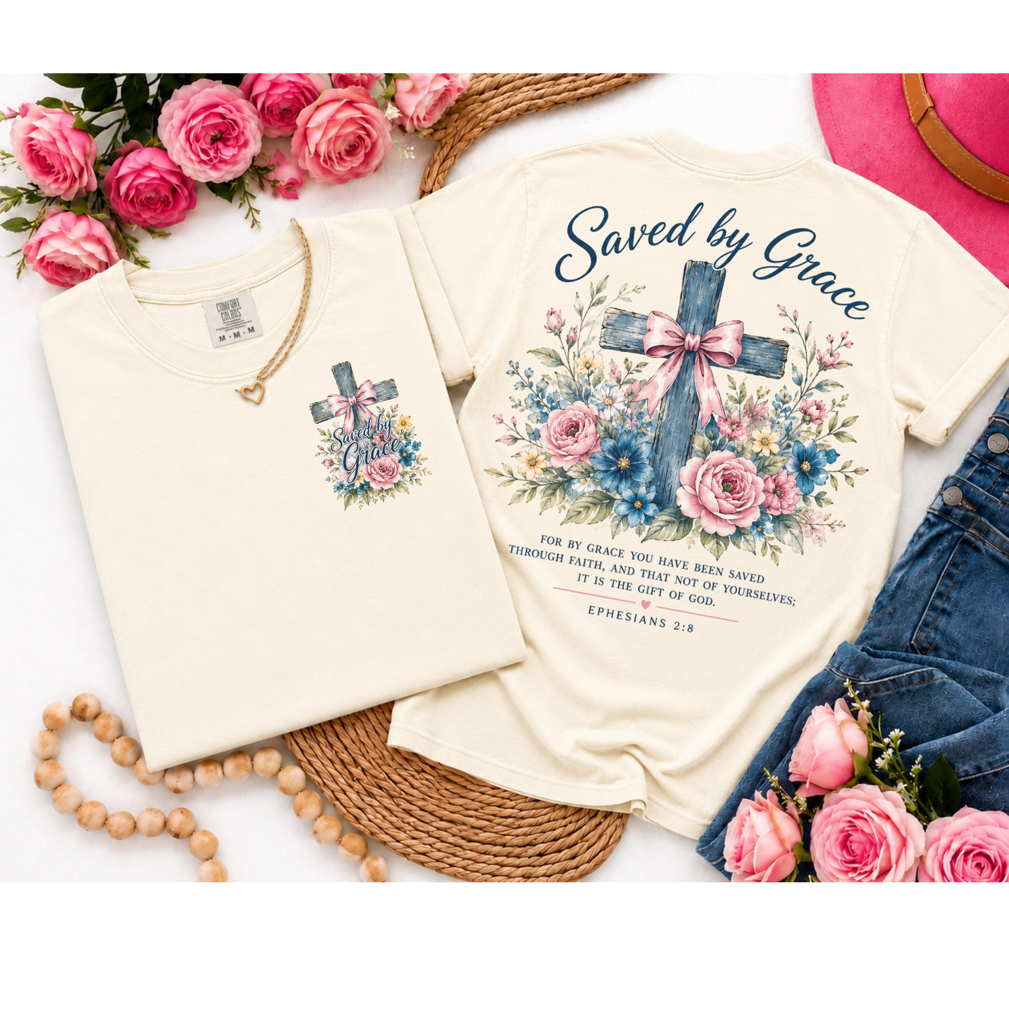 SAVED BY GRACE T-SHIRT