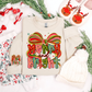 MERRY AND BRIGHT PREPPY COQUETTE BOW SWEATSHIRT