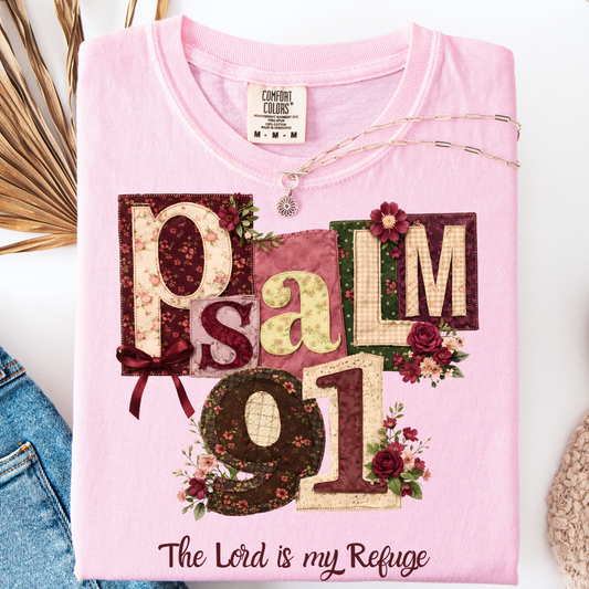 THE LORD IS MY REFUGE T-SHIRT