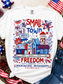 CUSTOM SMALL TOWN FREEDOM T-SHIRT