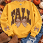 POLKA DOT FALL PRINT SWEATSHIRT