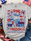 CUSTOM SMALL TOWN FREEDOM T-SHIRT