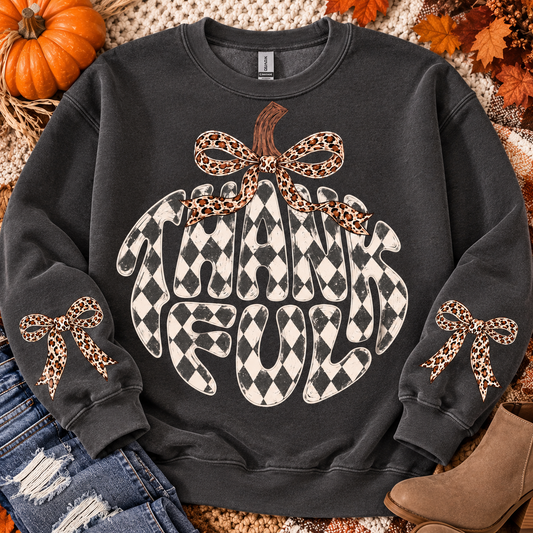 THANKFUL PUMPKIN SWEATSHIRT
