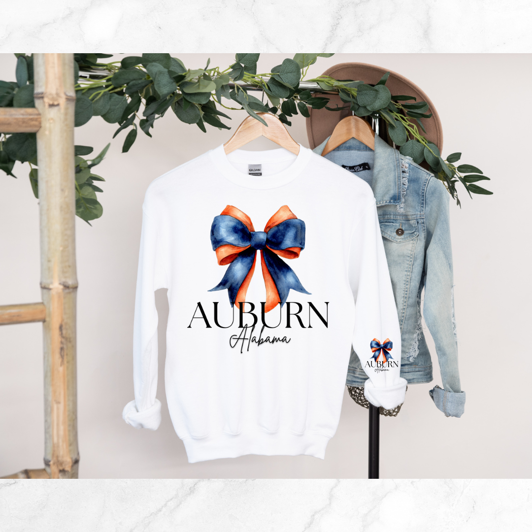 AUBURN BOW SWEATSHRT