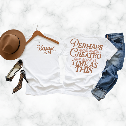 PERHAPS YOU WERE CREATED T-SHIRT
