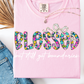 BLESSED WITH BOUNDARIES T-SHIRT