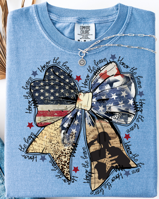 HONOR THE BRAVE T-SHIRT