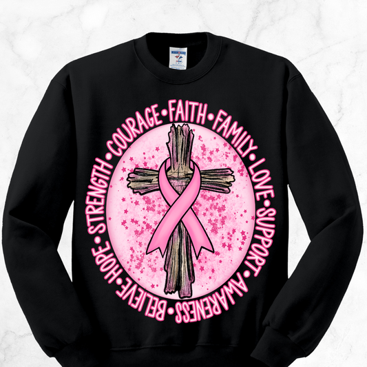 BREAST CANCER AWARENESS SWEATSHIRT