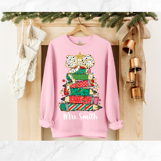 Teacher Christmas Sweatshirt