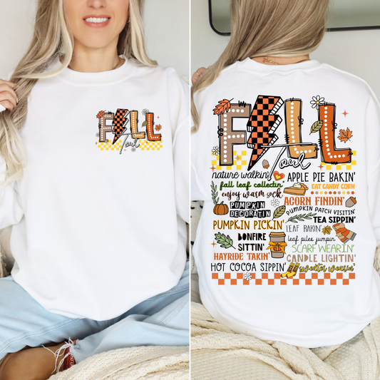 Fall Tour Sweatshirt