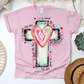 GOD IS GOOD CROSS T-SHIRT