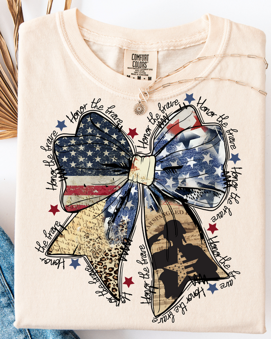 HONOR THE BRAVE T-SHIRT