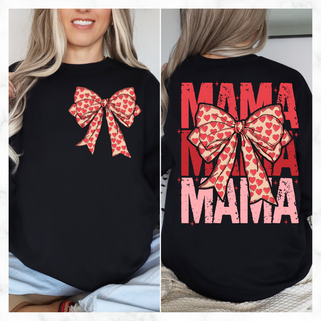 MAMA BOW SWEATSHIRT