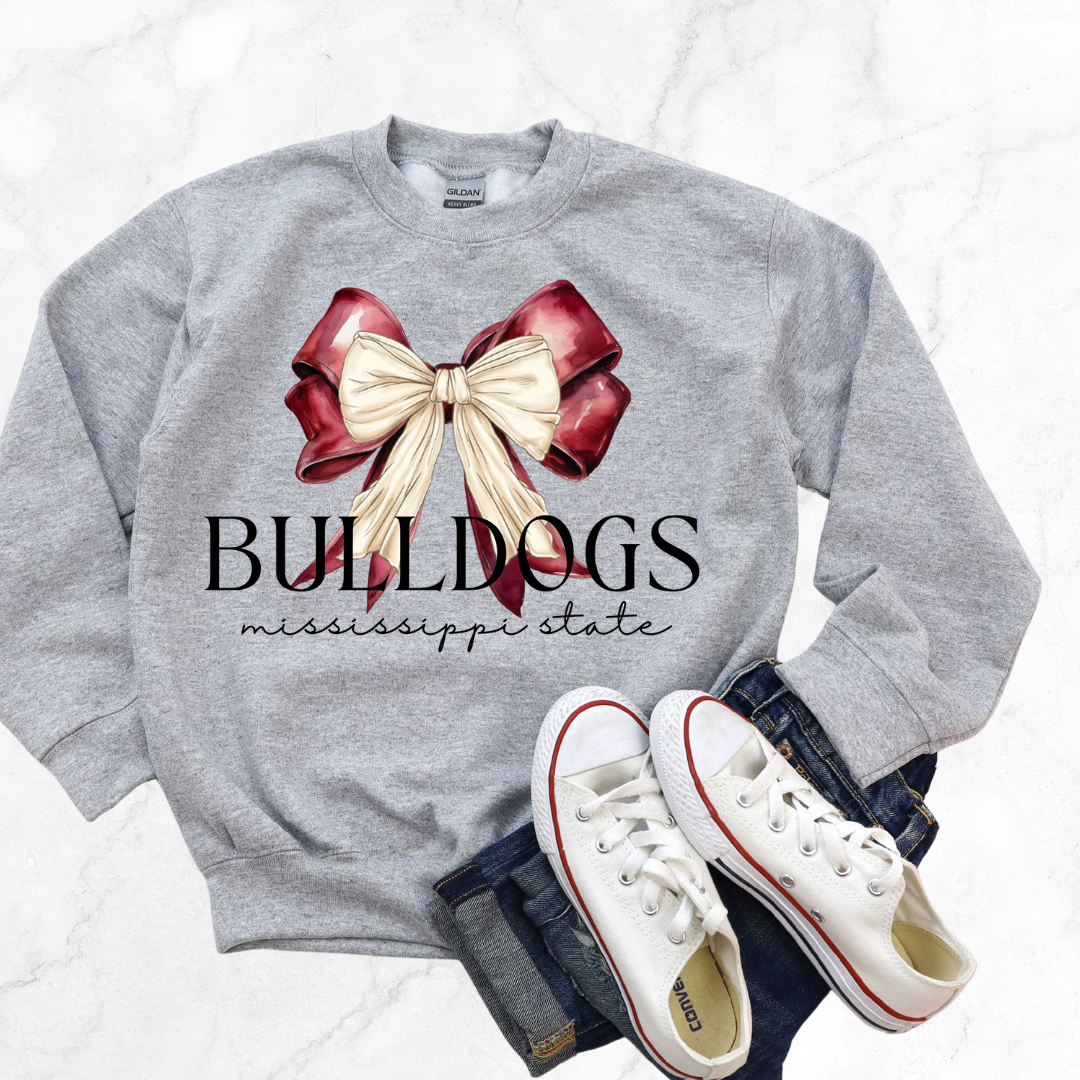 GIRLY GIRL MISSISSIPPI STATE SWEATSHIRT