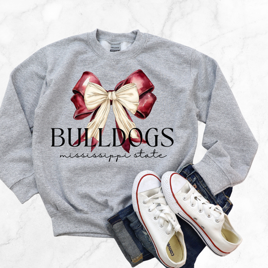 GIRLY GIRL MISSISSIPPI STATE SWEATSHIRT