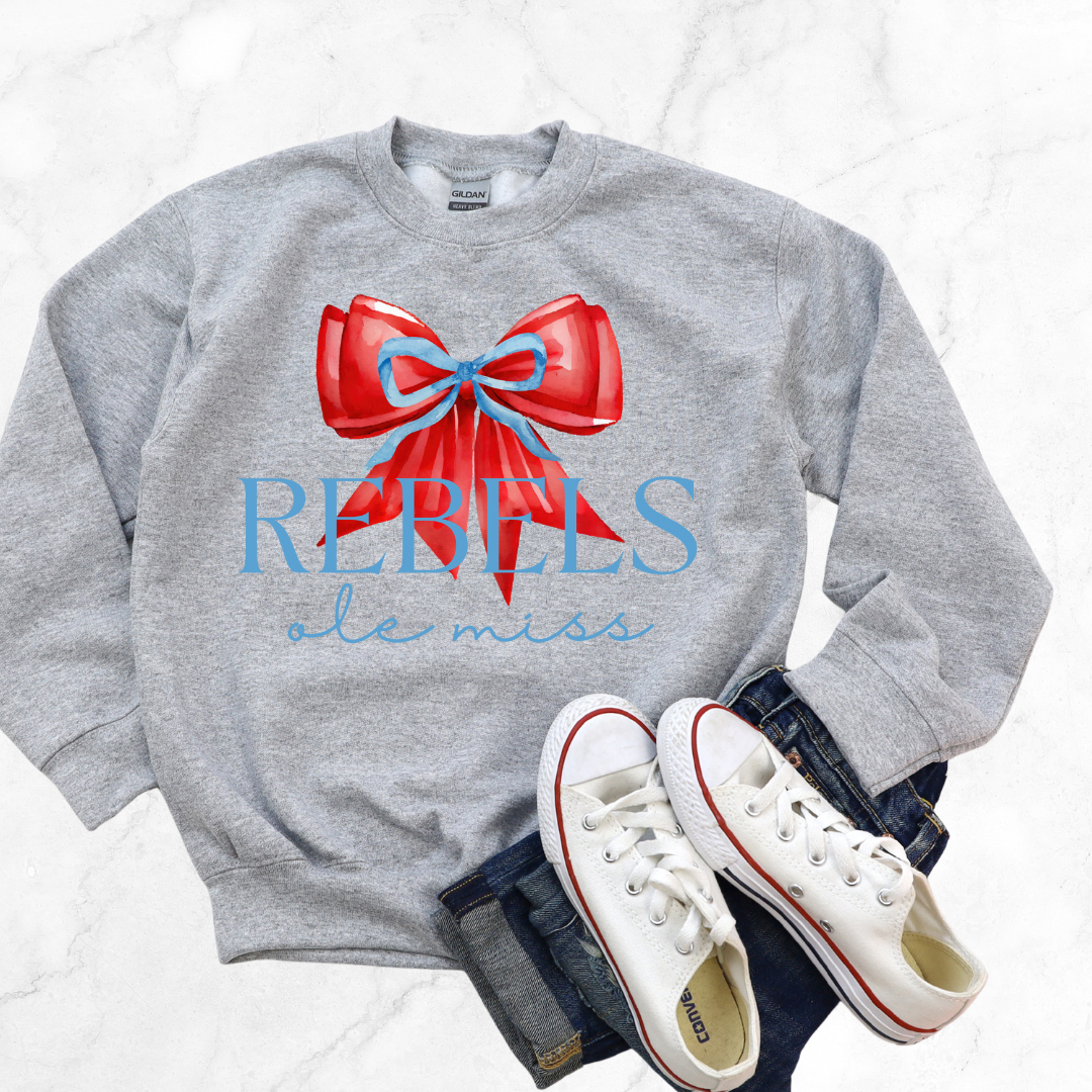 GIRLY GIRL OLE MISS SWEATSHIRT