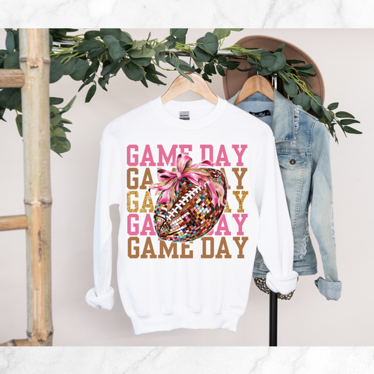 PINK AND GOLD GAME DAY SHIRT