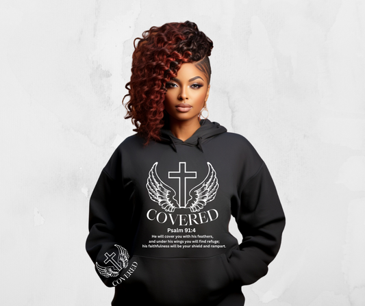 PSALM 91:4 HOODIE