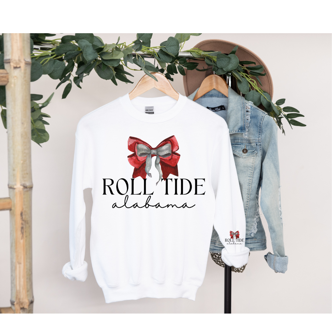 ALABAMA ROLL TIDE BOW SWEATSHIRT